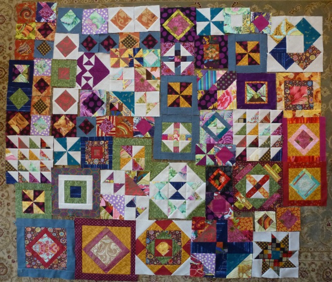 The completed blocks for Gypsy Wife #2.