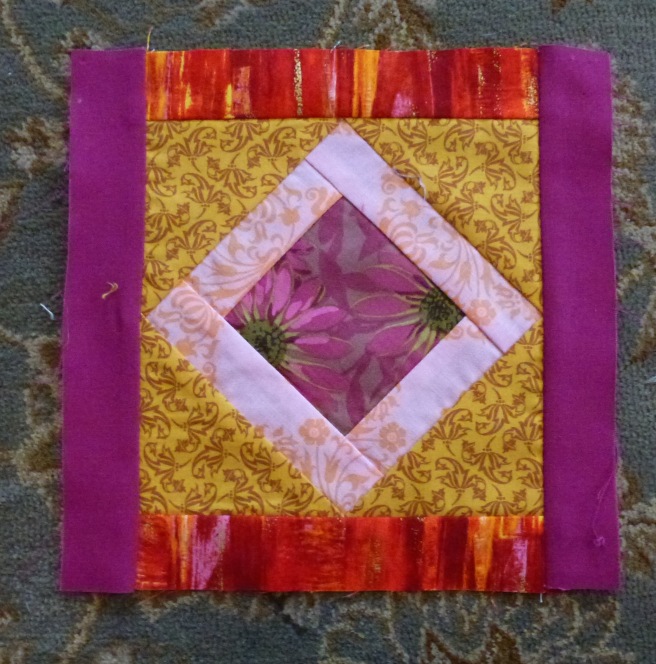 The offending block. I know I was desperately trying to use up scraps, but really?